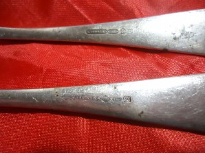 LUFTWAFFE SILVER WARE FORK-SPREADER image 3