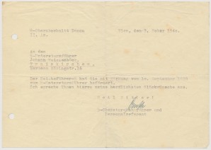 SS OFFICER IS PROMOTED 1940 image 1