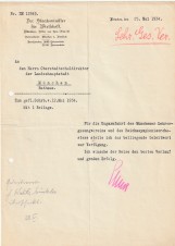 HERMANN ESSER SIGNED LETTER image 1