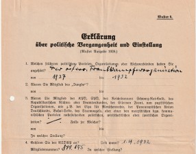 ADOLF EICHMANN SIGNED DOCUMENT-RARE image 2