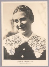 GERTRUD SCHOLTZ-KLINK SIGNED PHOTO image 1