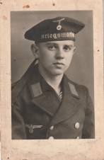 KRIEGSMARINE SAILOR PHOTOCARD image 1