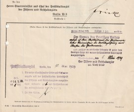 WILHELM FRICK SIGNED DOCUMENT image 3