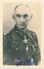 GENERAL KURT DITTMAR AUTOGRAPHED PHOTO image 1