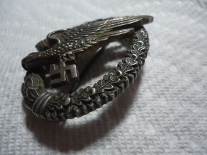 LUFTWAFFE PARATROOPER BADGE-OSANG-*sale* image 3