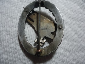 LUFTWAFFE PARATROOPER BADGE-OSANG-*sale* image 5