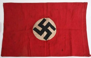 NSDAP FLAG GREAT DISPLAY SIZE 9.5X17 image 2