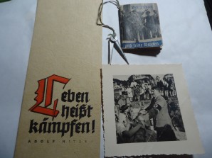 WHW LOT AND ORIGINAL HITLER PHOTO image 1