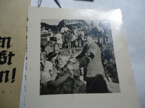 WHW LOT AND ORIGINAL HITLER PHOTO image 2