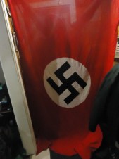 LOT OF 5 NAZI BANNERS AND NSDAP FLAG,S image 1