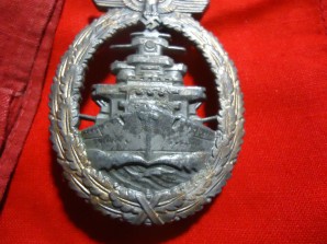 KRIEGSMARINE HIGH SEAS FLEET BADGE image 5