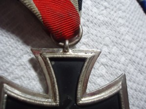 WW2 GERMAN IRON CROSS II CLASS Rare Version #106 image 2