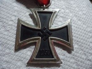 WW2 GERMAN IRON CROSS II CLASS Rare Version #106 image 3