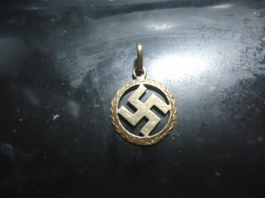 NSDAP PENDANT REAL GOLD image 1