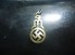 NSDAP PARTY SUPPORT PENDANT GOLD PLATE 800 SILVER image 1