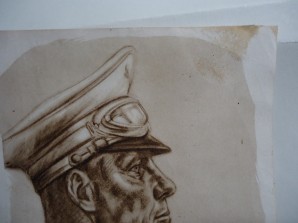 FM ERWIN ROMMEL SIGNED AND DATED PRINT, 7/X/43 image 3