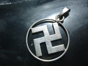 NSDAP SUPPORT SILVER PENDANT 800 SILVER image 3