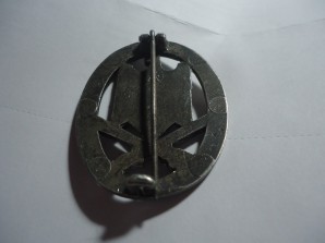 GENERAL ASSAULT BADGE ASSMANN MOLD 1 MARKED image 2