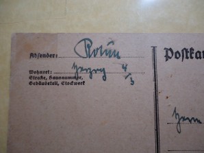 Ernst Rohm Postcard to Franz Kugler Rare image 4