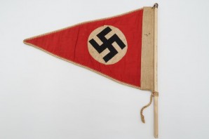 NSDAP Pennant Flag on Stick image 1