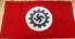 GERMAN DEUTSCHE ARBEITS FRONT STITCHED FLAG image 1