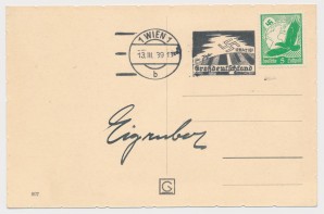 Gauleiter AUGUST EIGRUBER Signed Card image 1