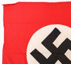 WWII GERMAN POLITICAL FLAG BANNER image 2