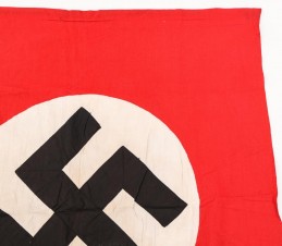 WWII GERMAN POLITICAL FLAG BANNER image 4