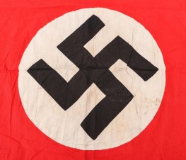 WWII GERMAN POLITICAL FLAG BANNER image 6