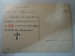 MAJOR HANS PHILIPP AUTOGRAPH PHOTO image 3