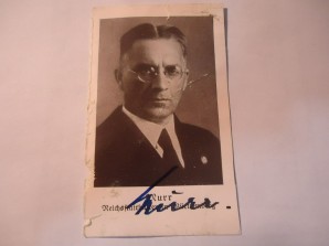 Gauleiter Wilhelm Murr Autograph image 1