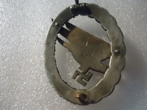LUFTWAFFE PARATROOPER BADGE-OSANG-*sale* image 8