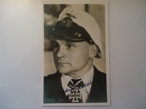 Wolfgang Kaden U Boat Hunter Ace Signed Photo image 1