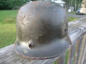 M35 German Double Decal Helmet Battlefield Relic (Camo) image 3