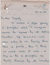 BERNARD LAW MONTGOMERY Letter image 1