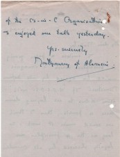 BERNARD LAW MONTGOMERY Letter image 2