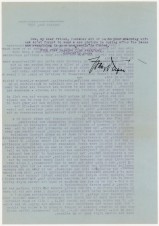 FRANZ VON PAPEN Signed Letter RARE image 1