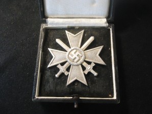 1939 War Merit Cross First Class with Swords Marked “4” Steinhauer & Luck image 2