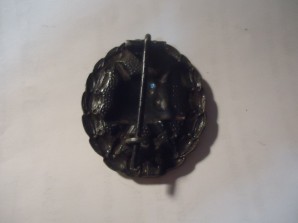 German WW1 Wound Badge Black image 2