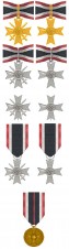 1939 War Merit Cross First Class with Swords Marked “4” Steinhauer & Luck image 6