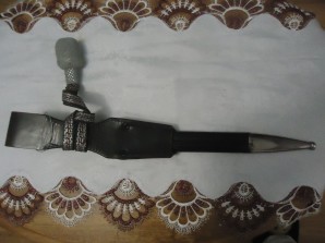 German Police Dress Bayonet Short 10.inch Blade image 8
