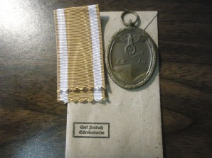 German West Wall Medal Unissued image 2