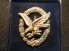 German WWII Luftwaffe Wireless Operator & Air Gunner Badge – B&NL image 1