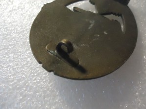 Panzer Assault Badge in Bronze JUNKER STYLE *MINTY* image 4