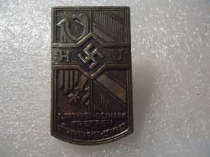 H.J. Hitler- Jugend 1. Franken Ostmark treffen – Nürnberg 22-23-7-1933 image 1