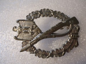 German Infantry Assault Badge in Silver image 3