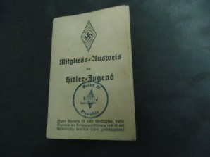 Hitler Youth Member ID Card 1933-1940 image 4