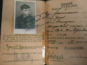 Deutsche Jungvolk  Deutsche Jugend Member ID Card 10yr Old image 2