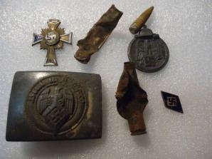 WW2 German Ground Dug Relics/Hitler Youth image 1