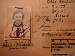 Hitler Youth (BDM GIRL) Health Worker ID Card image 3